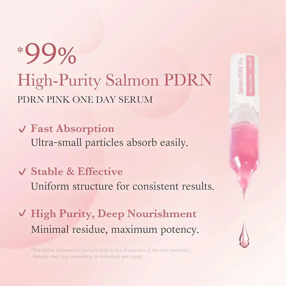 Medicube PDRN Pink One Day Serum - 10x1.5ml