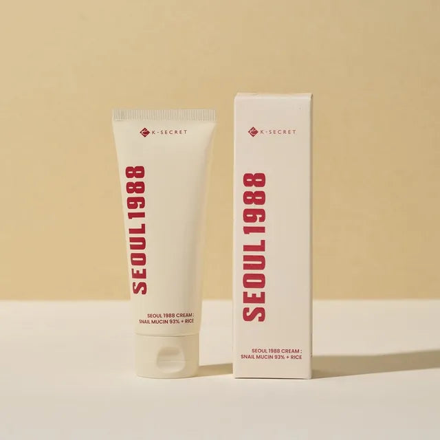 K-SECRET - SEOUL 1988 Snail Mucin 93% + Rice Cream 100ml