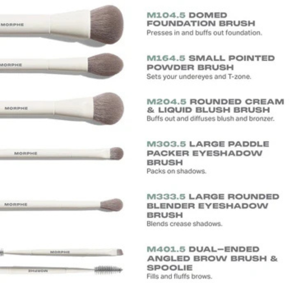 Morphe Along for the Glide Travel Brush Set